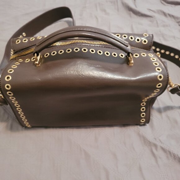 Anthropologie, Chocolate Brown with grommets - Picture 2 of 6